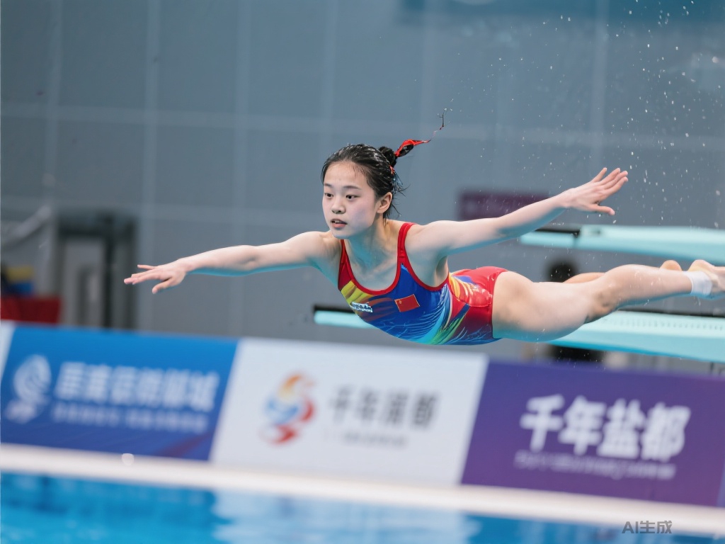 川籍荣耀！自贡姑娘陈佳勇夺跳水世界冠军（川跃碧波铸传奇，自贡陈佳傲视世界跳坛）